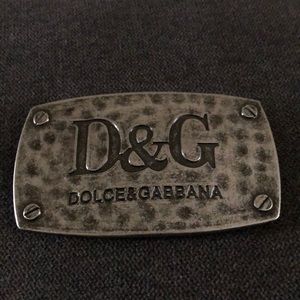 D & G belt buckle